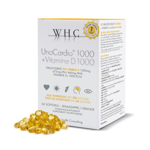 UnoCardio 1000 omega 3 WHC nutrigenics