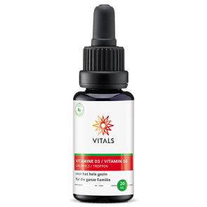 Vitamine D3 Druppels van Vitals (600 druppels)