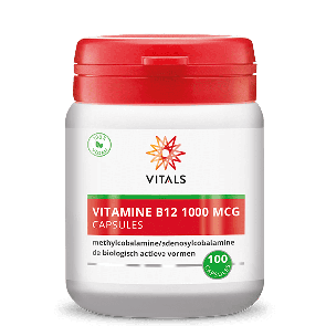 Vitamine B12 1000mcg van Vitals (100caps)