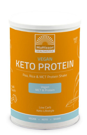Vegan Keto Proteïne Shake Erwten, rijst & MCT van Mattisson (350gr)