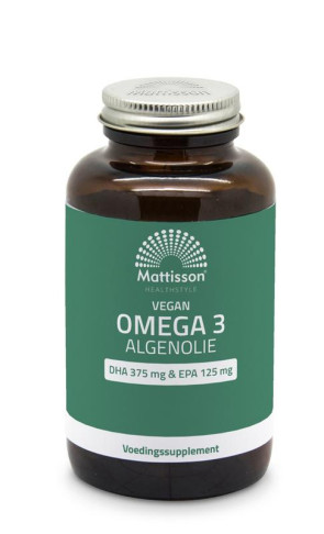 Mattisson Vegan omega 3 algenolie