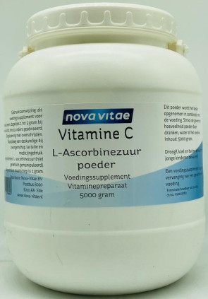 Vitamine C ascorbinezuur Nova Vitae  5000 