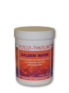 Balsem warm van Toco Tholin : 250 ml