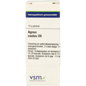 Agnus castus D6 van VSM : 10 gram