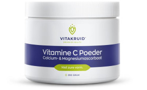 Vitamine C poeder calcium magnesiumascorbaat Vitakruid