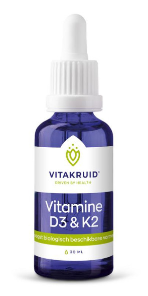 Vitamine D3 & K2 van Vitakruid (30ml)
