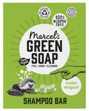 Shampoo bar tonka & muguet van Marcel's GR Soap (90 gram)