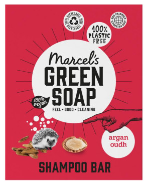 Shampoo bar argan & oudh van Marcel's GR Soap (90 gram)