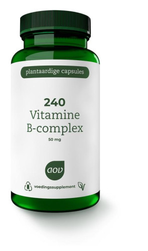 240 Vitamine B complex 50 mg AOV 60 