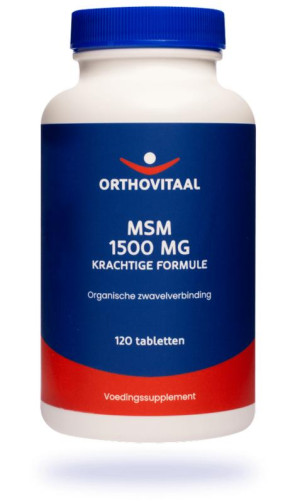 MSM 1500 mg Orthovitaal 120