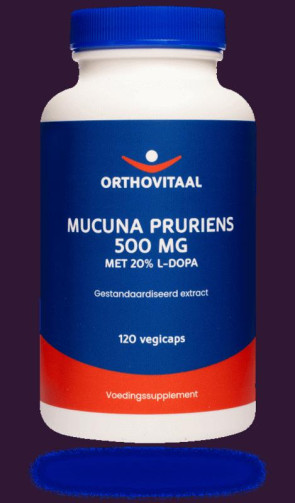 Mucuna pruriens 500 mg  Orthovitaa 120 