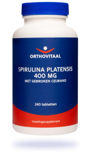 Spirulina platensis 400 mg Orthovitaal 240