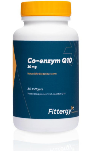 Co-enzym Q10 30 mg van Fittergy (60 softgels)
