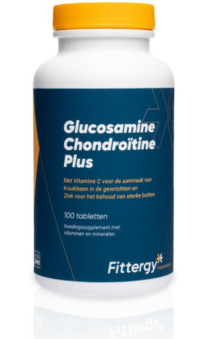 Glucosamine chondroitine plus van Fittergy (100 tabletten)