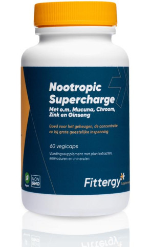 Nootropic Supercharge van Fittergy (60 capsules)