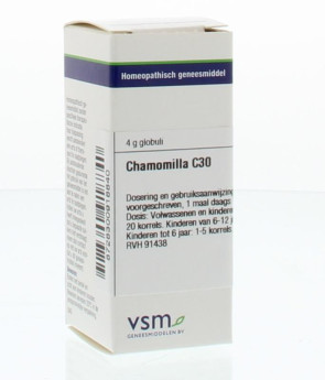 Chamomilla C30 van VSM : 4 gram