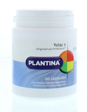 Yolac probiotica van Plantina : 90 capsules