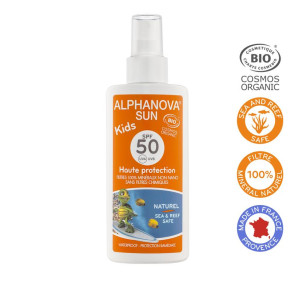 Sun vegan spray SPF50 kids bio van Alphanova Sun (125 ml)