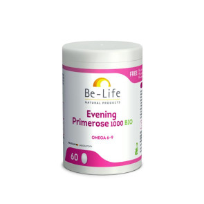 Evening primrose 1000 bio van Be-Life : 60 capsules