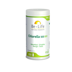 Chlorella 500 bio van Be-Life : 200 tabletten