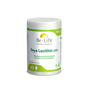 Soya lecithin 1200 van Be-Life : 60 capsules