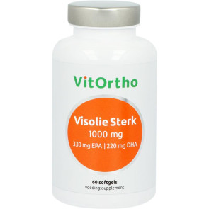 Visolie Sterk 1000 mg 330 mg EPA 220 mg DHA Vitortho 60