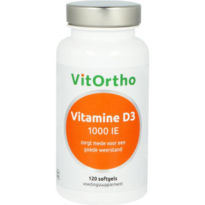 Vitamine D3 1000 IE Vitortho 120