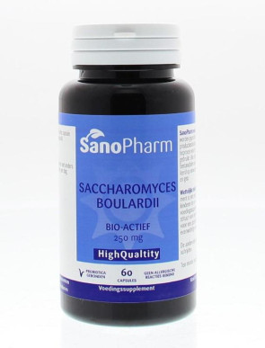 Saccharomyces boulardii van Sanopharm : 60 capsules