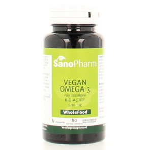 Vegan omega 3 van Sanopharm : 60 capsules