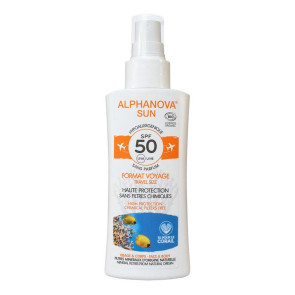 Sun spray SPF50 gevoelige huid bio van Alphanova Sun (90 gram)