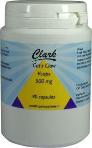 Cats claw 500 mg van Clark (90 vcaps)