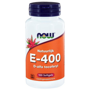 Vitamine E 400 NOW foods 100