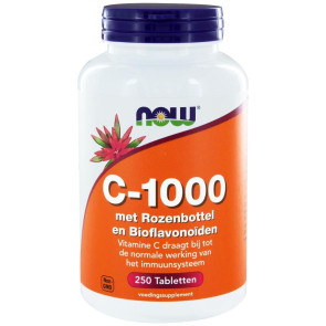 NOW Vitamine C 1000 met rozenbottel  250
