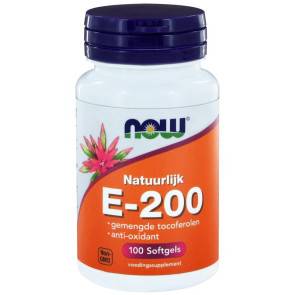 Vitamine E-20 NOW 100