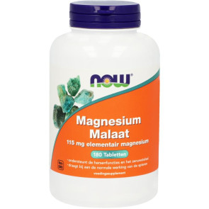 Magnesium Malaat 150 mg NOW 180 