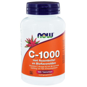 Vitamine C-1000 met rozenbottel en bioflavonoiden 100