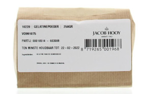 Gelatinepoeder Jacob Hooy 250 