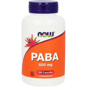 PABA 500mg NOW 100