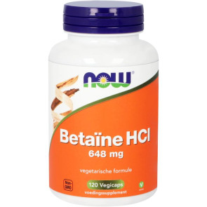 Betaine HCL  NOW 120