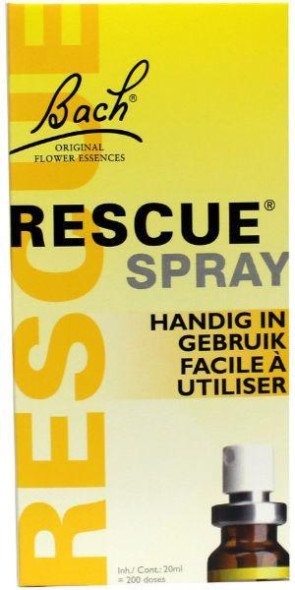 Rescue remedy spray van Bach 