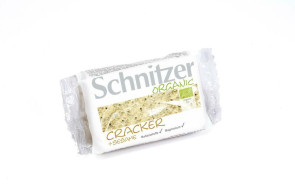 Speltcrackers sesam van Schnitzer : 100 gram