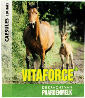 Paardenmelk capsules van Vitaforce : 120 capsules