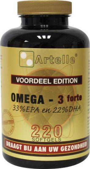 Omega 3 forte 1000 mg Artelle (220 softgels)