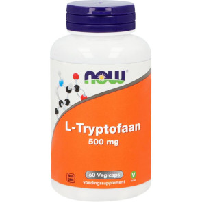 L-Tryptofaan NOW foods aminozuren 60