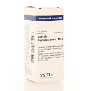 Aesculus hippocastanus LM30 van VSM : 4 gram