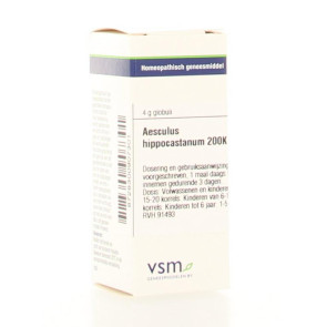 Aesculus hippocastanum 200K van VSM : 4 gram
