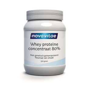 Whey proteine concentraat 80% Nova Vitae 500