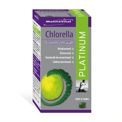 Chlorella platinum van Mannavital : 240 tabletten