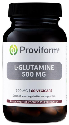 L Glutamine 500 mg van Proviform : 60 capsules