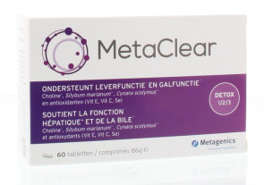 Metaclear van Metagenics (60caps)